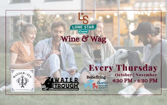 Wine and Wag At Lone Star Court