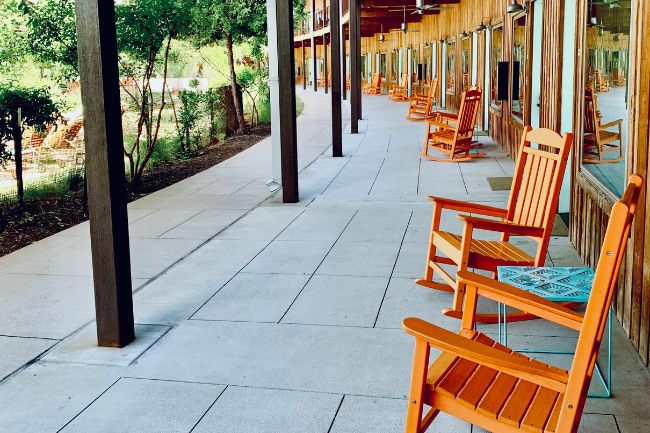 Rocking Chairs Lone Star Court